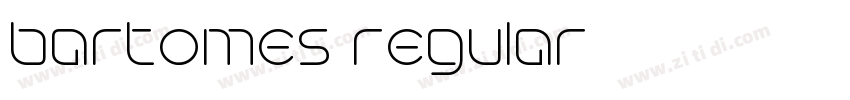 bartomes regular字体转换 bartomes regular字体转换